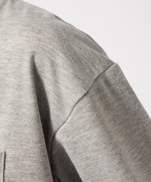 RAGEBLUE（レイジブルー）の「TRPUオーバーポケットTシャツ長袖/712898（Tシャツ/カットソー・メンズ・グレー/ホワイト/ネイビー・MEDIUM/LARGE）」の7枚目の写真