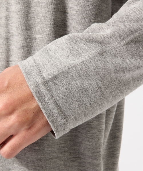 RAGEBLUE（レイジブルー）の「TRPUオーバーポケットTシャツ長袖/712898（Tシャツ/カットソー・メンズ・グレー/ホワイト/ネイビー・MEDIUM/LARGE）」の11枚目の写真