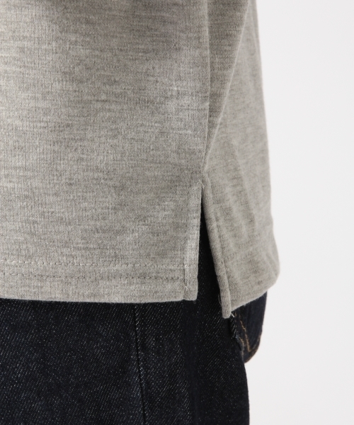 RAGEBLUE（レイジブルー）の「TRPUオーバーポケットTシャツ長袖/712898（Tシャツ/カットソー・メンズ・グレー/ホワイト/ネイビー・MEDIUM/LARGE）」の12枚目の写真