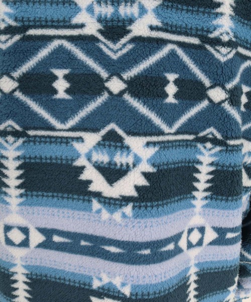 felkod(フィルコッド)の「mpa4152- Ortega Pattern Fleece Hoodie フリースフーデッドパーカー(F26A170)(パーカー・メンズ・ネイビー/ブラック・S/M/L)」の17枚目の写真