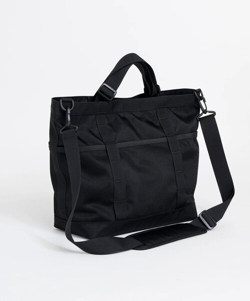 MIS（エムアイエス）の「【MIS/エムアイエス】メッシュポケットトートバッグ（トートバッグ・メンズ・オリーブ/ブラック・FREE）」の9枚目の写真