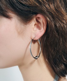 リンキング ビッグ フープ ピアス