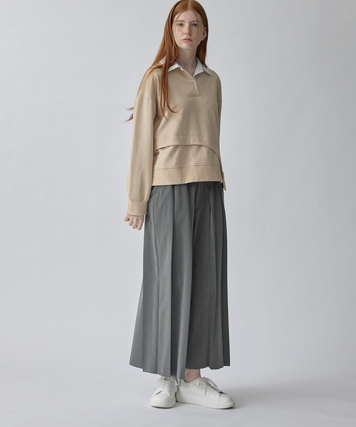 ATS(エーティーエス)の「ラグビーシャツプルオーバー(Tシャツ/カットソー・レディース・ベージュ・L/M)」の18枚目の写真