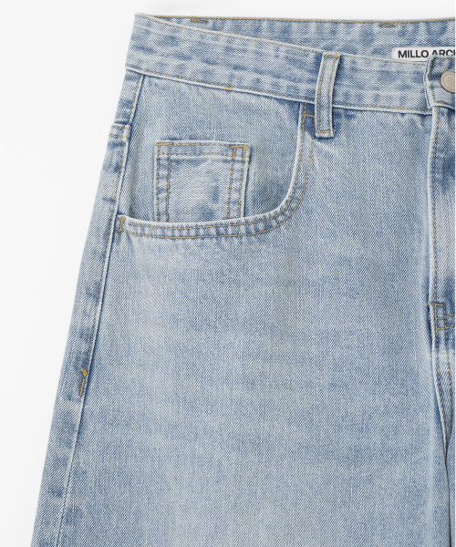 Millo Archive（ミロ アーカイブ）の「リフレクトカーブドパンツ [クラウドブルー]（デニムパンツ・メンズ・その他・SMALL/MEDIUM/LARGE/X-LARGE）」の3枚目の写真