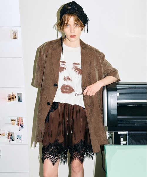 PRANK PROJECT(プランクプロジェクト)の「TEARS Tシャツ / TEARS T-shirt(Tシャツ/カットソー・レディース・ホワイト/グレー・38/36)」の14枚目の写真