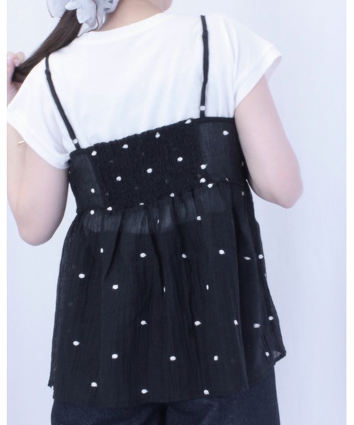amini(アミニ)の「シアーワッシャーアソート刺繍ビスチェ(Tシャツ/カットソー・レディース・ブラック系その他/ブラウン系その他/ホワイト系その他/ブラウン系その他2/ブラック系その他2/ホワイト系その他2・MEDIUM)」の21枚目の写真