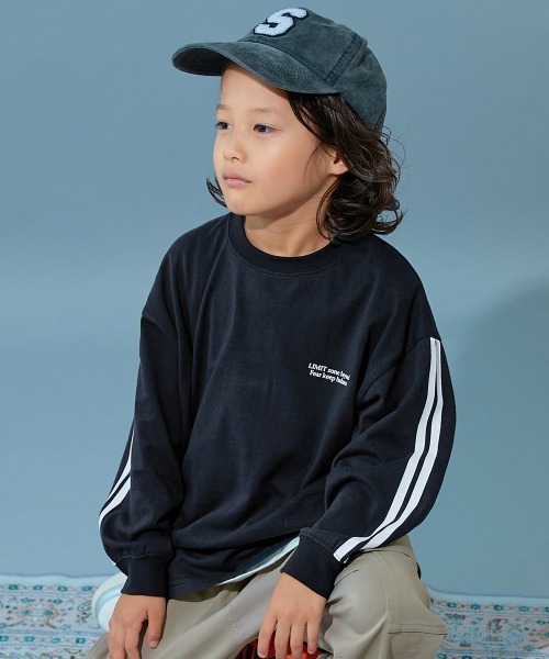 セール】ラインストーンロゴ 長袖Tシャツ（Tシャツ/カットソー