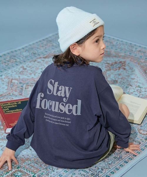 devirock(デビロック)の「綿100% デビラボ BIGシルエット プリント袖リブ 長袖Tシャツ(Tシャツ/カットソー・キッズ・ベージュ系その他/ピンク系その他/ブラック系その他3/ブラック系その他4/ブラック系その他6/グレー系その他2/ブルー系その他2/グレー系その他3/ベージュ系その他3/ベージュ系その他2/ブラック系その他5/ブラック系その他2/ブラウン系その他/ブラック系その他/ブルー系その他/グリーン系その他/グレー系その他・90cm/120cm/100cm/130cm/110cm/160cm/140cm/150cm)」の16枚目の写真