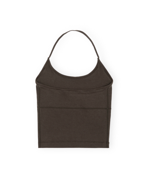 BROWNYARD BALANCE(ブラウンヤード・バランス)の「W ホルターネックトップ, ブラウン(Tシャツ/カットソー・レディース・その他・1/2)」の2枚目の写真