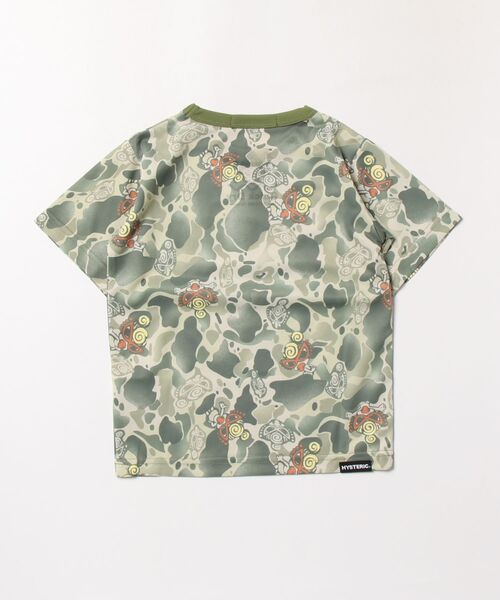 HYSTERIC MINI(ヒステリックミニ)の「吸水速乾 DUCK HUNTER CAMO総柄 半袖Tシャツ(Tシャツ/カットソー・キッズ・カモフラージュ・100)」の2枚目の写真