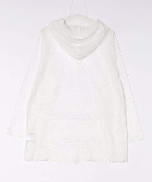 ARCHIVE STANCE(アーカイブスタンス)の「LACE HOODIE(パーカー・レディース・オフホワイト/ブラック・FREE)」の11枚目の写真