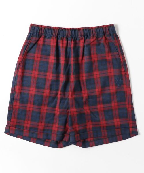 My sugar Babe（マイシュガーベイブ）の「relaxed check shorts（その他パンツ・メンズ・グレー/ピンク/グリーン・MEDIUM/LARGE）」の3枚目の写真