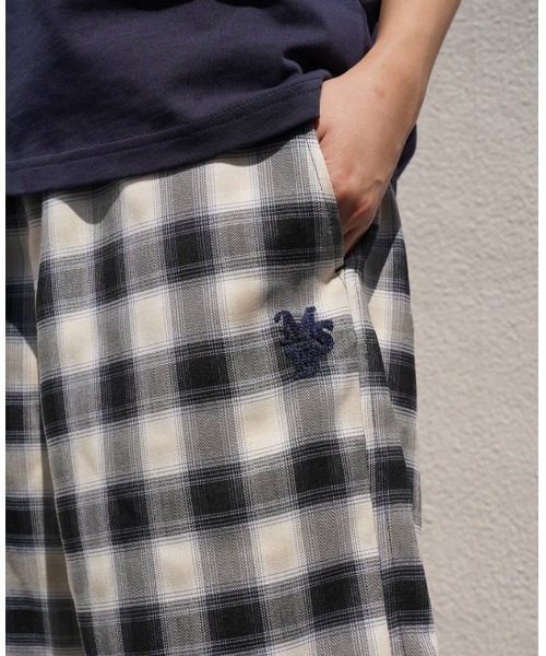 My sugar Babe（マイシュガーベイブ）の「relaxed check shorts（その他パンツ・メンズ・グレー/ピンク/グリーン・MEDIUM/LARGE）」の11枚目の写真