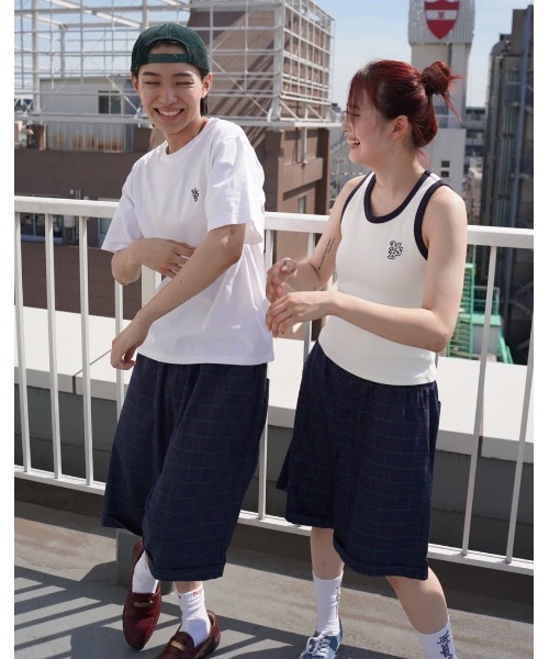 My sugar Babe（マイシュガーベイブ）の「relaxed check shorts（その他パンツ・メンズ・グレー/ピンク/グリーン・MEDIUM/LARGE）」の17枚目の写真