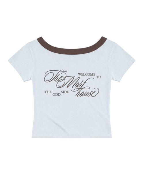 THEMORFHOUSE(ザモーフハウス)の「ザ・オッドサイドワンショルダー スリムフィット 半袖Tシャツ ブラック(Tシャツ/カットソー・レディース・その他・MEDIUM)」の5枚目の写真