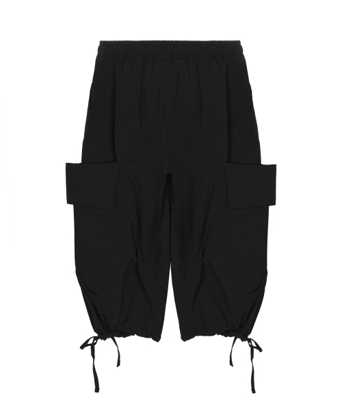 NICK&NICOLE（ニックアンドニコール）の「BERMUDA UTILITY CARGO PANTS_BLACK（スウェットパンツ・レディース・その他・FREE）」の5枚目の写真
