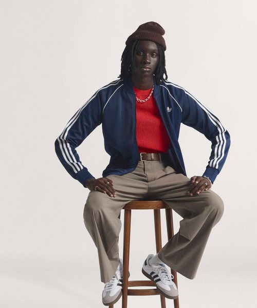 adidas(アディダス)の「SST トラックトップ(ジャージ) / トラックジャケット / アディダスオリジナルス adidas Originals(ジャージ・メンズ・ブルー・XX-LARGE/LARGE/3XL/X-SMALL/SMALL/X-LARGE/MEDIUM)」の6枚目の写真