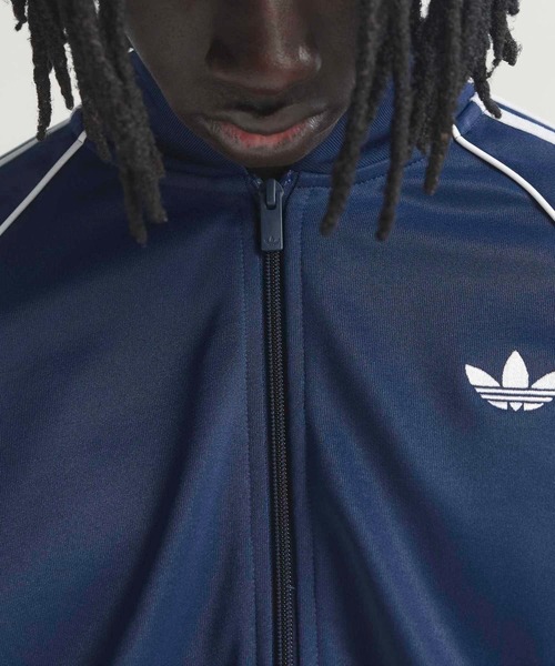 adidas(アディダス)の「SST トラックトップ(ジャージ) / トラックジャケット / アディダスオリジナルス adidas Originals(ジャージ・メンズ・ブルー・XX-LARGE/LARGE/3XL/X-SMALL/SMALL/X-LARGE/MEDIUM)」の2枚目の写真