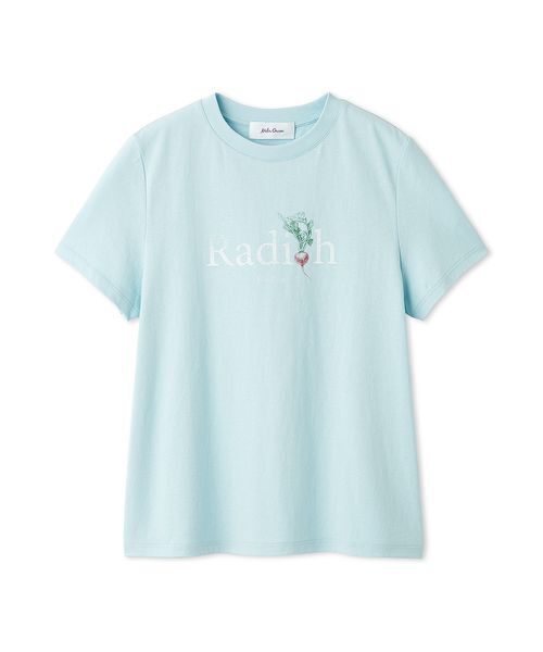 Mila Owen(ミラオーウェン)の「Farm Graphic Tシャツ(Tシャツ/カットソー・レディース・ホワイト/ライトブルー/チャコールグレー・F)」の3枚目の写真