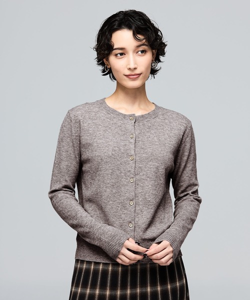 coca(coca)(コカ)の「リッチニットカーディガン(カーディガン/ボレロ・レディース・グレー/ブラック・S/M/L)」の9枚目の写真