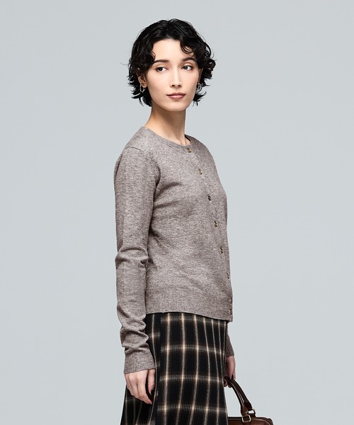 coca(coca)(コカ)の「リッチニットカーディガン(カーディガン/ボレロ・レディース・グレー/ブラック・S/M/L)」の10枚目の写真