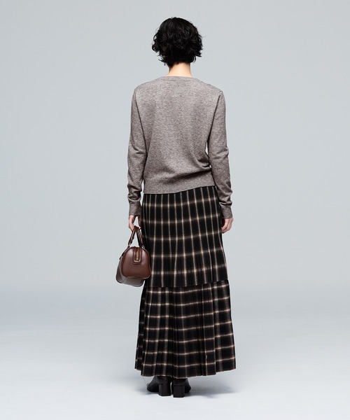 coca(coca)(コカ)の「リッチニットカーディガン(カーディガン/ボレロ・レディース・グレー/ブラック・S/M/L)」の12枚目の写真