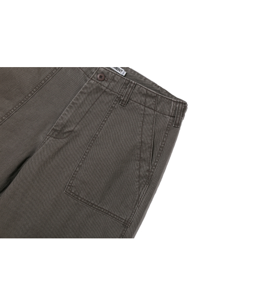 BASEMOMENT(ベースモーメント)の「ウォッシュドパティーグワークパンツアッシュブラウン(その他パンツ・メンズ・その他・MEDIUM/LARGE)」の5枚目の写真