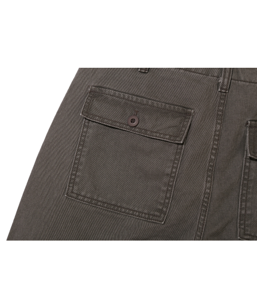 BASEMOMENT(ベースモーメント)の「ウォッシュドパティーグワークパンツアッシュブラウン(その他パンツ・メンズ・その他・MEDIUM/LARGE)」の9枚目の写真