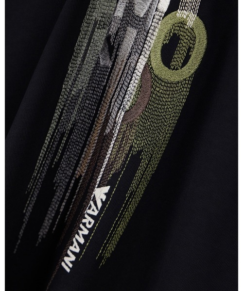 EMPORIO ARMANI(エンポリオアルマーニ)の「【エンポリオ アルマーニ】レギュラーフィット Tシャツ コットンヘビージャージー(Tシャツ/カットソー・メンズ・ホワイト/ブラック・MEDIUM/SMALL/X-SMALL/LARGE/X-LARGE)」の13枚目の写真