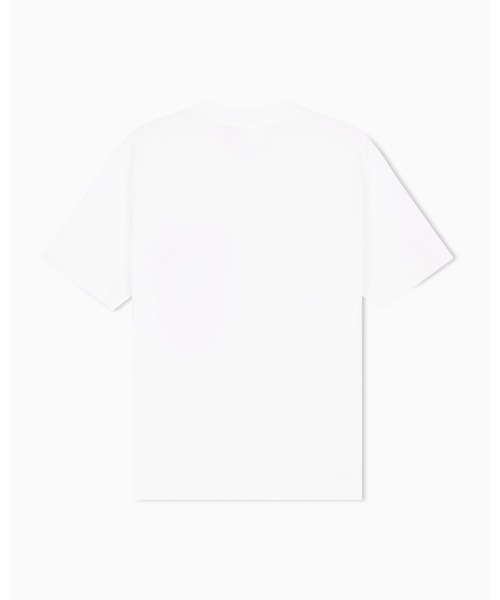 EMPORIO ARMANI(エンポリオアルマーニ)の「【エンポリオ アルマーニ】レギュラーフィット Tシャツ コットンヘビージャージー(Tシャツ/カットソー・メンズ・ホワイト/ブラック・MEDIUM/SMALL/X-SMALL/LARGE/X-LARGE)」の8枚目の写真