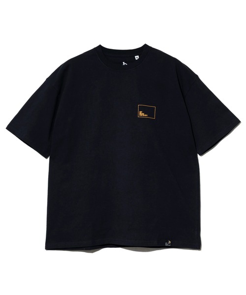 go slow caravan(ゴースローキャラバン)の「USA/C スクエアLOGO バックプリントゆったりTEE(Tシャツ/カットソー・メンズ・ブラック/ラベンダー/グリーン/アイボリー・X-LARGE/LARGE/MEDIUM)」の10枚目の写真