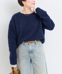 【WEB+一部店舗限定】fox woolクルーネックプルオーバー