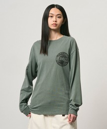 ICON L/S TEE PIGMENT DYED｜アイコンロングスリーブTシャツピグメントダイ