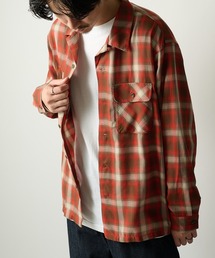 BIG MAC | 【BIG MAC】OPEN COLLAR L/S SHIRTS BMC26SS001T(シャツ/ブラウス)