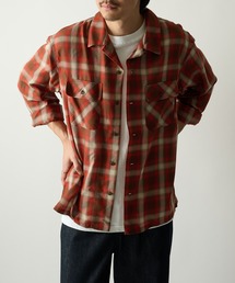 BIG MAC（ビッグマック）の「【BIG MAC】OPEN COLLAR L/S SHIRTS BMC26SS001T（シャツ/ブラウス）」