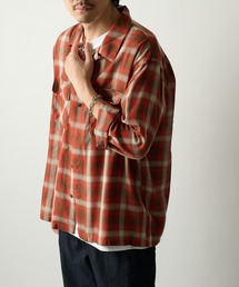 BIG MAC（ビッグマック）の「【BIG MAC】OPEN COLLAR L/S SHIRTS BMC26SS001T（シャツ/ブラウス）」