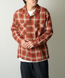 BIG MAC（ビッグマック）の「【BIG MAC】OPEN COLLAR L/S SHIRTS BMC26SS001T（シャツ/ブラウス）」