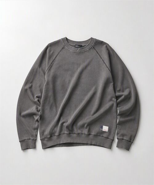 CRAFT STANDARD BOUTIQUE(クラフトスタンダードブティック)の「ピグメントダイ スウェットライクロンTEE(Tシャツ/カットソー・メンズ・オフホワイト/サックスブルー/チャコールグレー・M/L)」の2枚目の写真