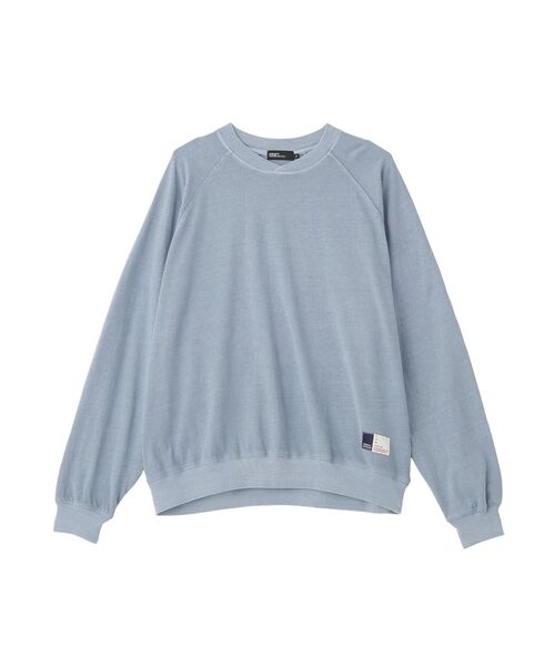 CRAFT STANDARD BOUTIQUE(クラフトスタンダードブティック)の「ピグメントダイ スウェットライクロンTEE(Tシャツ/カットソー・メンズ・オフホワイト/サックスブルー/チャコールグレー・M/L)」の9枚目の写真