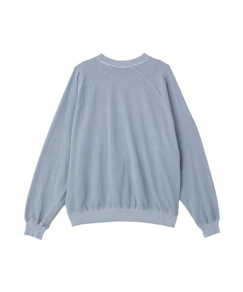 CRAFT STANDARD BOUTIQUE(クラフトスタンダードブティック)の「ピグメントダイ スウェットライクロンTEE(Tシャツ/カットソー・メンズ・オフホワイト/サックスブルー/チャコールグレー・M/L)」の10枚目の写真