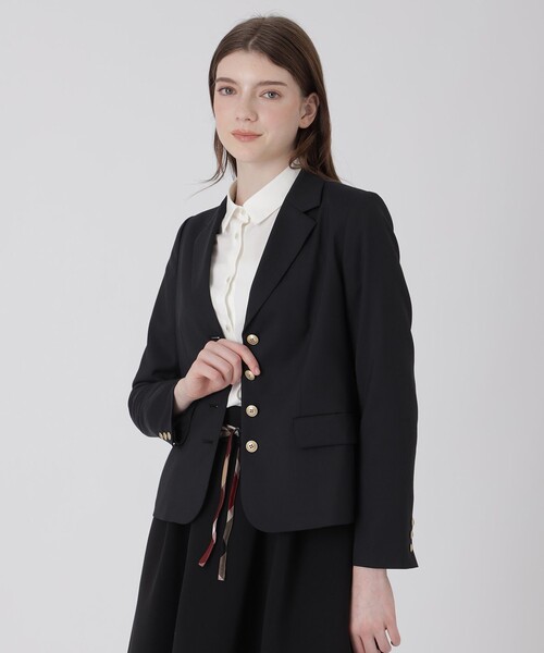 24年SS⭐ ブラックレーベルクレストブリッジ テーラードジャケット L BLUE LABEL / BLACK LABEL CRESTBRIDGE｜ブルーレーベル / ブラック
