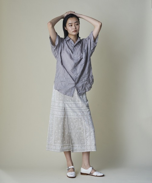 mintdesigns(ミントデザインズ)の「Dot Doll Bandana Skirt Shorts(その他パンツ・レディース・ネイビー/ベージュ・ONESIZE)」の9枚目の写真
