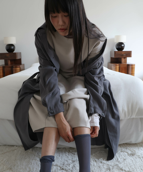 LYNTE(リンテ)の「ボリュームラインワンピース(ベージュ)(ワンピース・レディース・その他・FREE)」の3枚目の写真