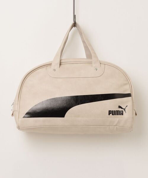 THE BAREFOOT(ベアフット)の「【 PUMA / プーマ 】 合皮ボストンバッグ CRI(ボストンバッグ・レディース・ブラック/ホワイト/ブラウン/グリーン・FREE)」の2枚目の写真