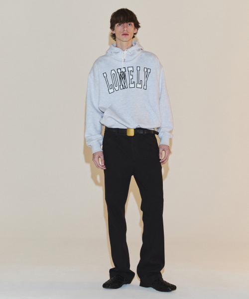NOHANT(ノアン)の「LONELY/LOVELY フラッフィーフーディー アッシュグレー(パーカー・レディース・アッシュグレー・SMALL/MEDIUM/LARGE)」の2枚目の写真