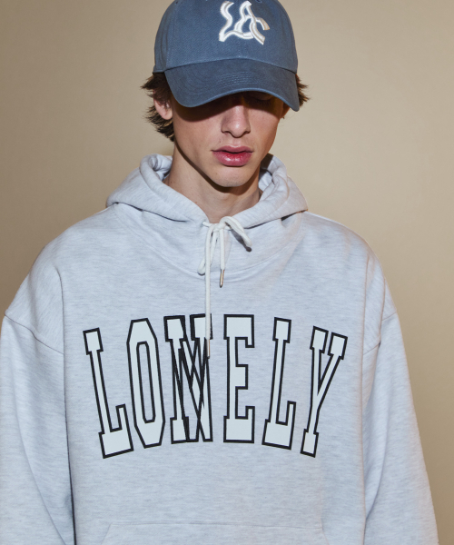 NOHANT(ノアン)の「LONELY/LOVELY フラッフィーフーディー アッシュグレー(パーカー・レディース・アッシュグレー・SMALL/MEDIUM/LARGE)」の6枚目の写真