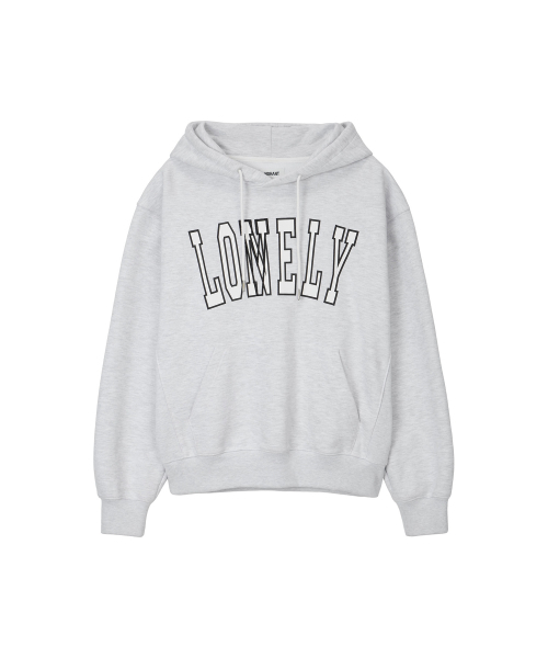 NOHANT(ノアン)の「LONELY/LOVELY フラッフィーフーディー アッシュグレー(パーカー・レディース・アッシュグレー・SMALL/MEDIUM/LARGE)」の7枚目の写真