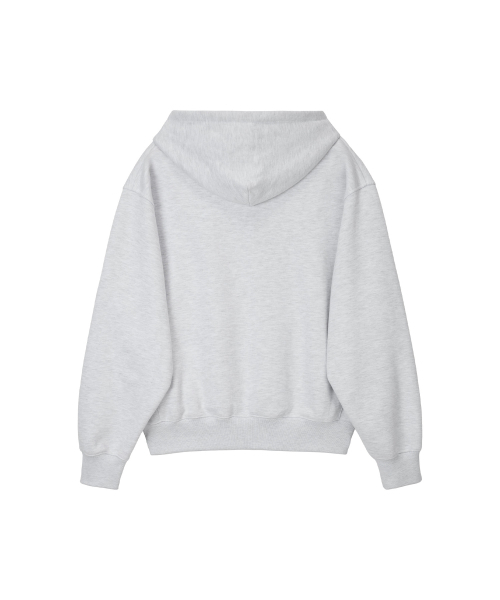 NOHANT(ノアン)の「LONELY/LOVELY フラッフィーフーディー アッシュグレー(パーカー・レディース・アッシュグレー・SMALL/MEDIUM/LARGE)」の8枚目の写真