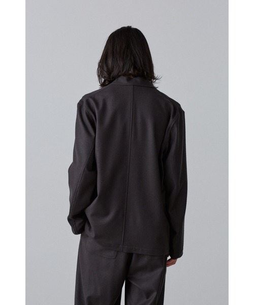 YLEVE(イレーヴ)の「YLEVE / WOOL FLANNEL JK(テーラードジャケット・メンズ・ネイビー/グレー・3/4)」の7枚目の写真