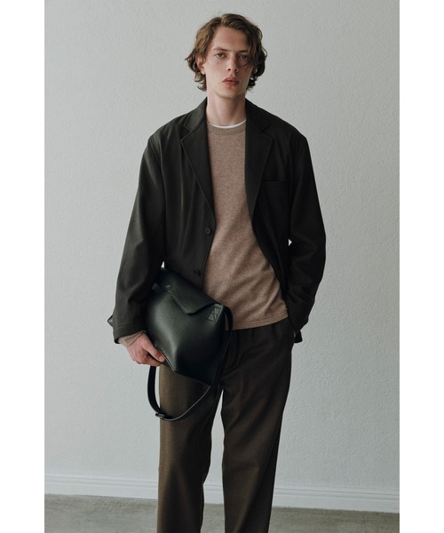 YLEVE(イレーヴ)の「YLEVE / WOOL FLANNEL JK(テーラードジャケット・メンズ・ネイビー/グレー・3/4)」の10枚目の写真